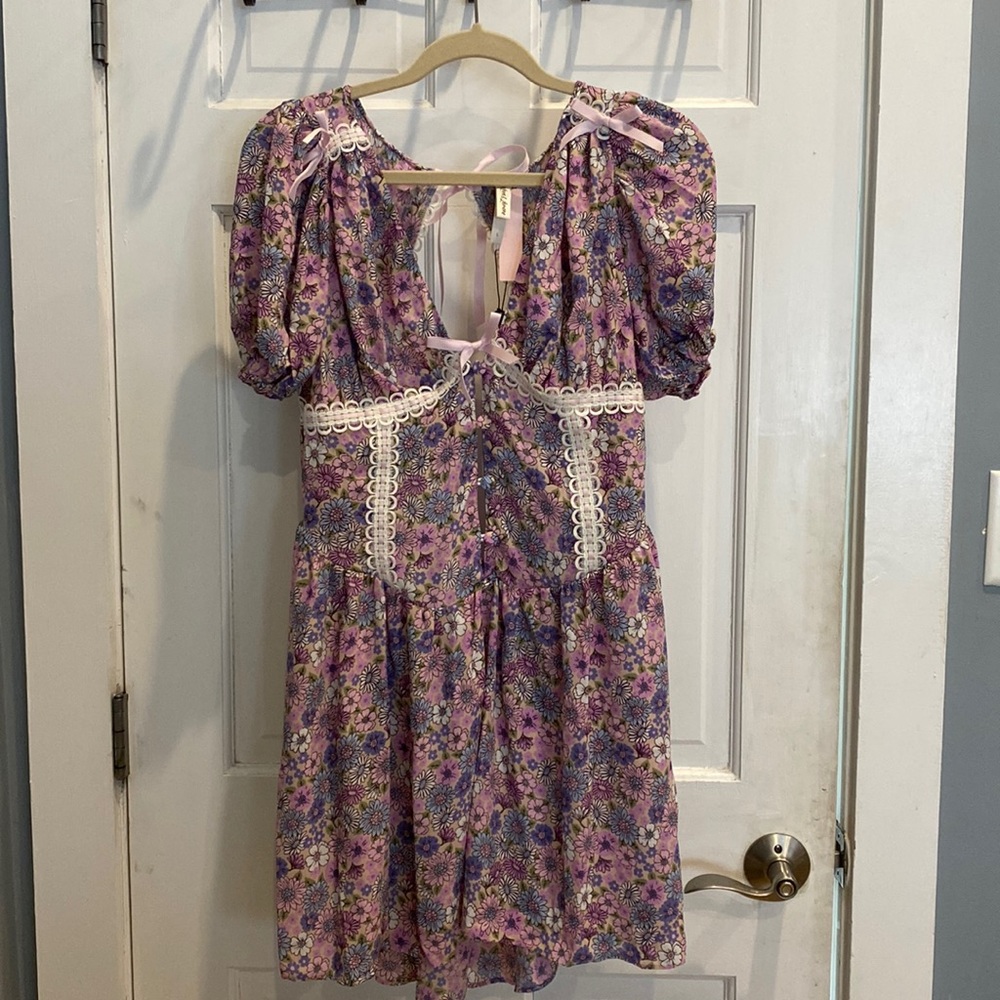 FOR LOVE & LEMONS Willow Floral Dress - New w/ Tags, Size Large